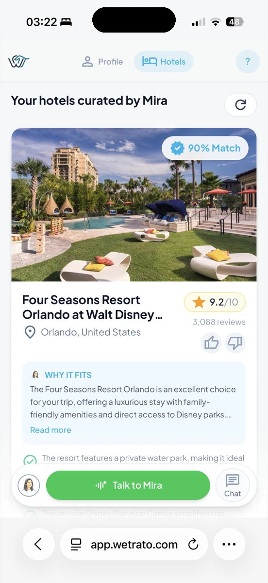 Hotels curated by Mira preview