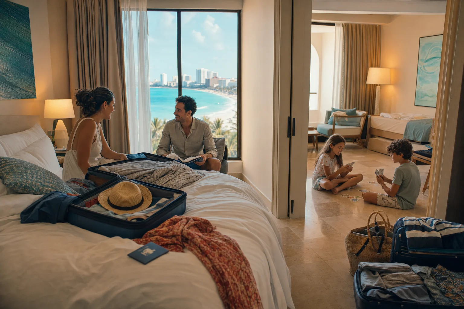 Connecting Rooms in Cancun: Guaranteed vs. Requested