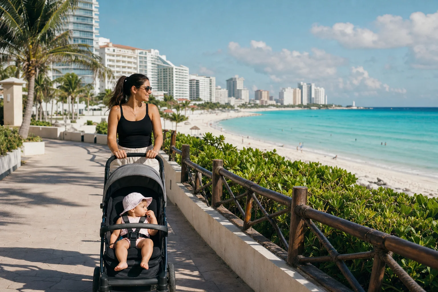 Cancun with a Baby – How to Set It Up Right