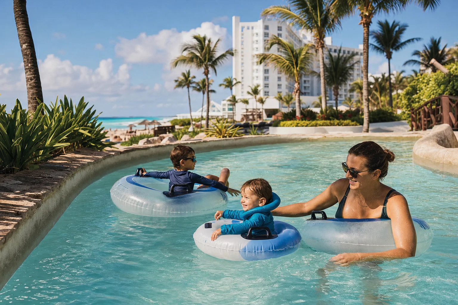 Cancun Resorts With a Real Lazy River