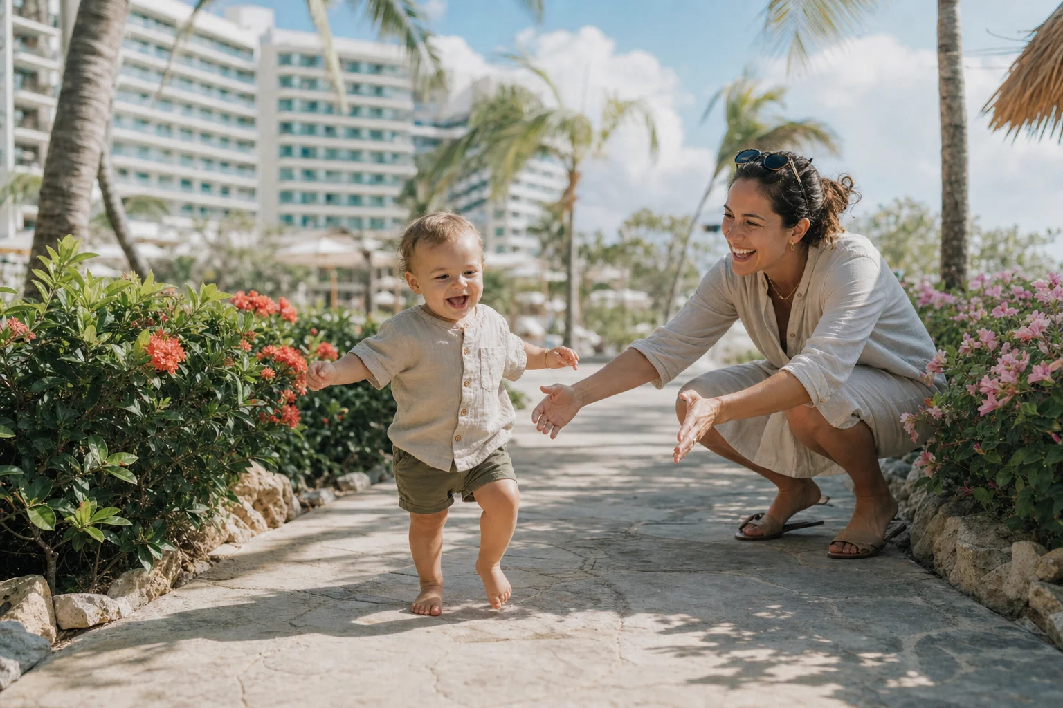 Cancun with a Toddler: Resort, Beach & Logistics