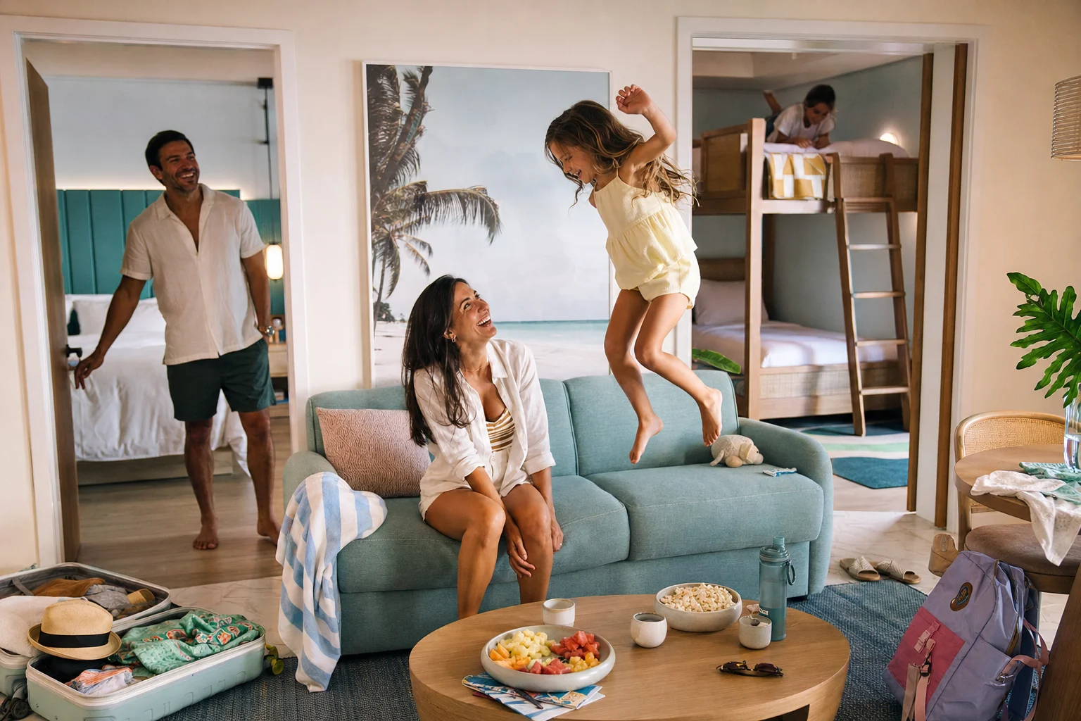 Miami Family Suites With Real Separation (and Real Kitchens)
