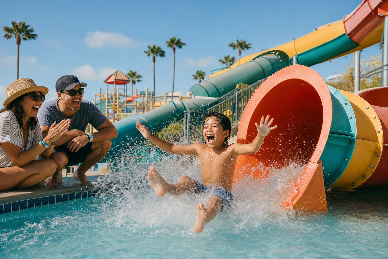 San Diego with a Water Park - The Four Real Options