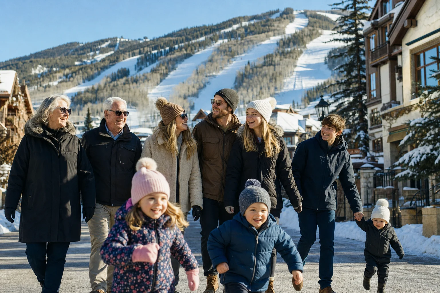 Vail for Large Families: Real Beds, Right Village